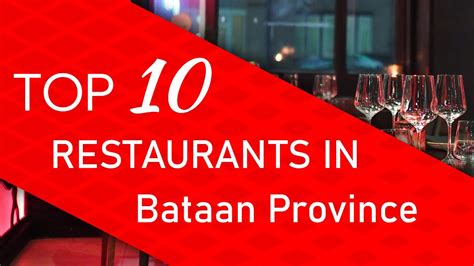 bataan province restaurants|Where to eat: the 50 best restaurants in Bataan Province.